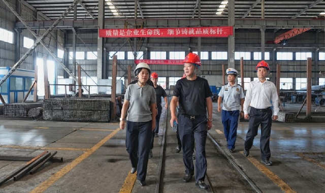 晏世莹在督导调研安全工作时强调:压实责任 筑牢防...